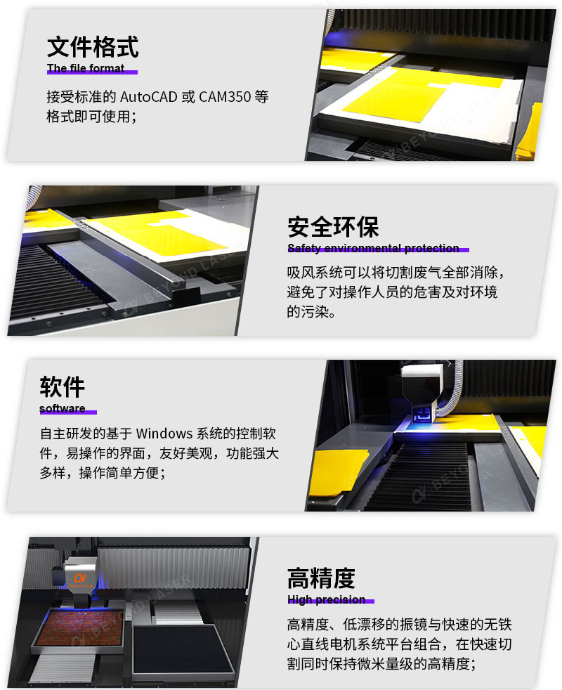 FPC外型雙工位激光切割機的優勢